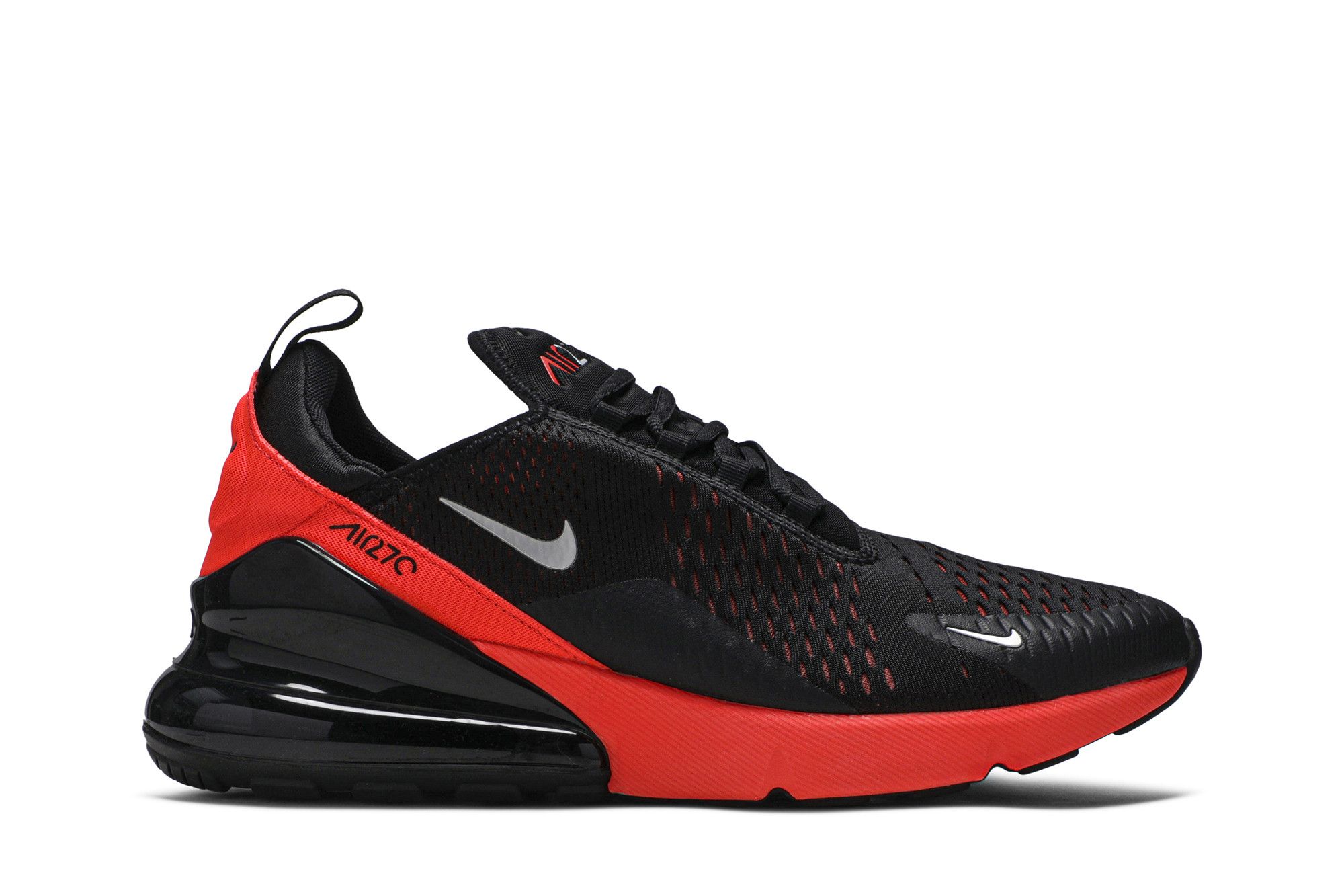 Black and red hotsell 270 air max