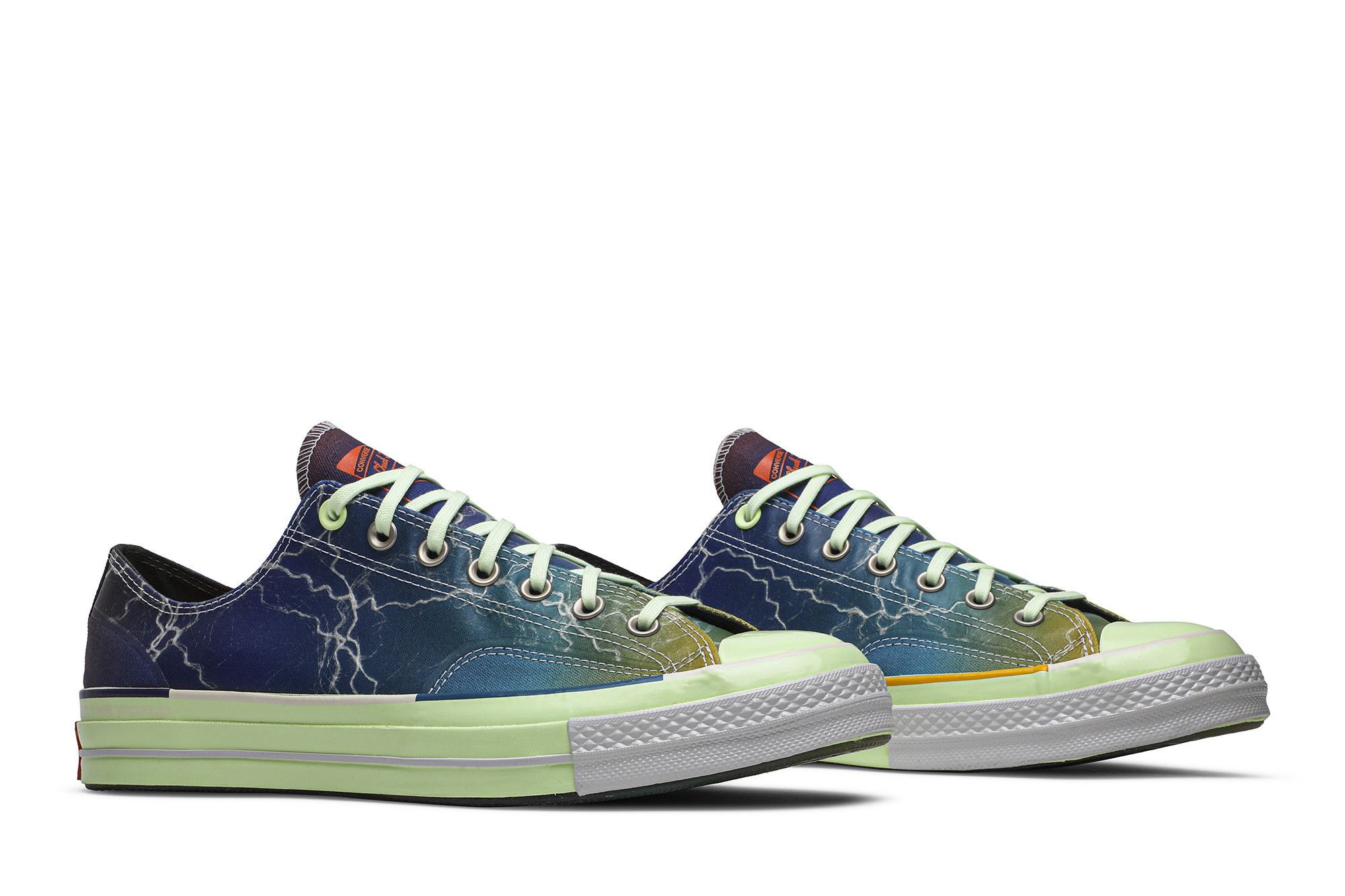 Buy Pigalle x Chuck 70 Low 'Lightning Storm' - 165747C | GOAT