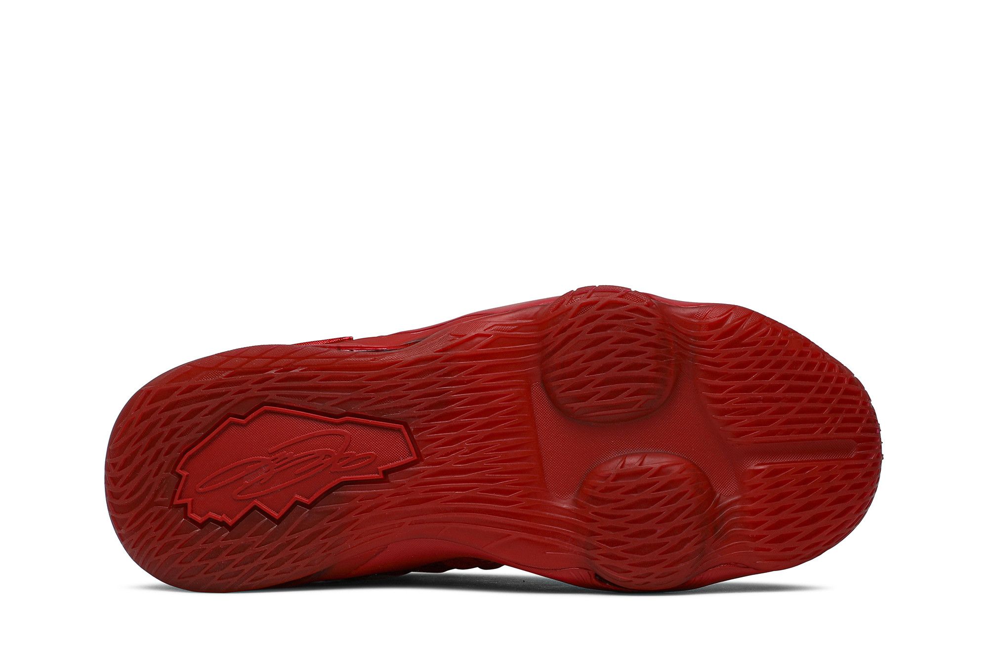 Lebron red bottoms hot sale