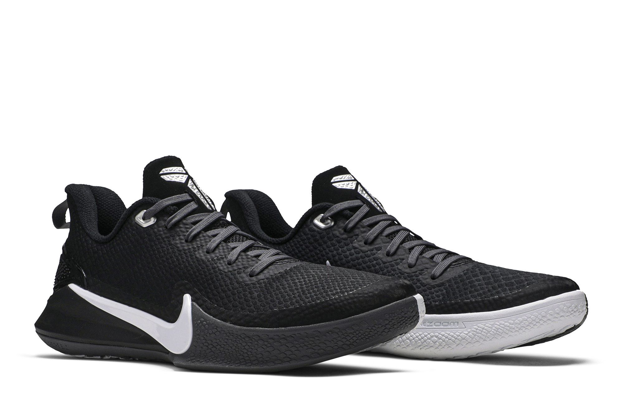 mamba shoes black and white