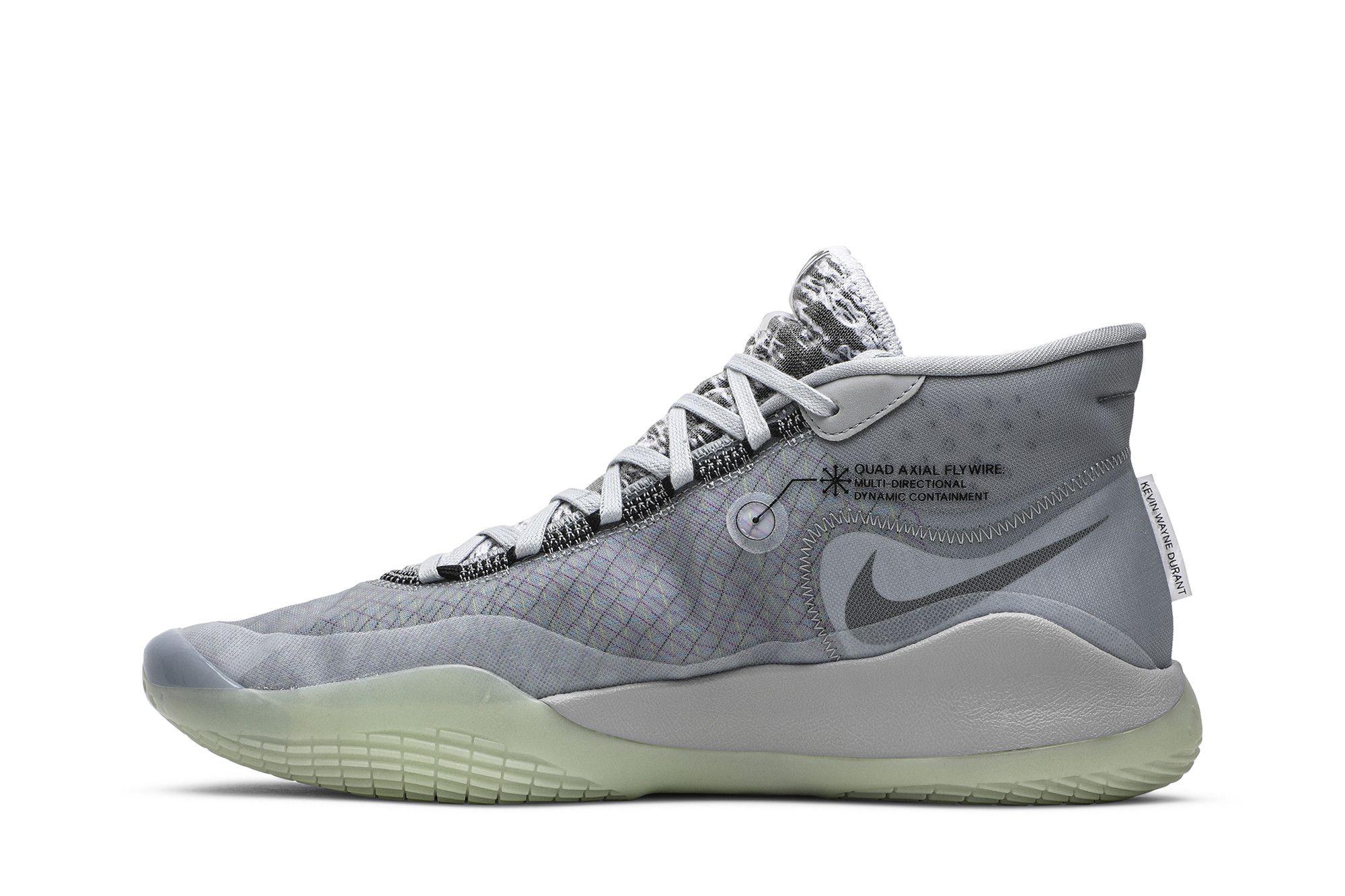 Nike kd 12 white cheapest wolf grey