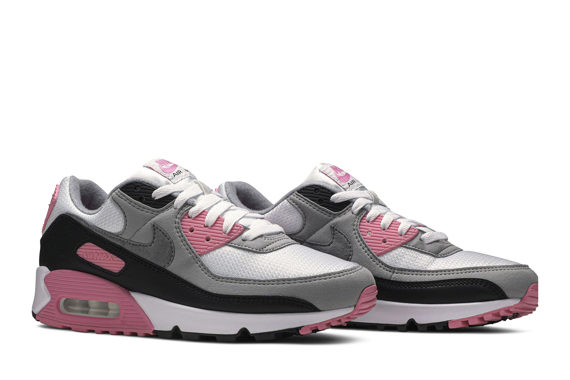 nike air max 90 white particle grey rose