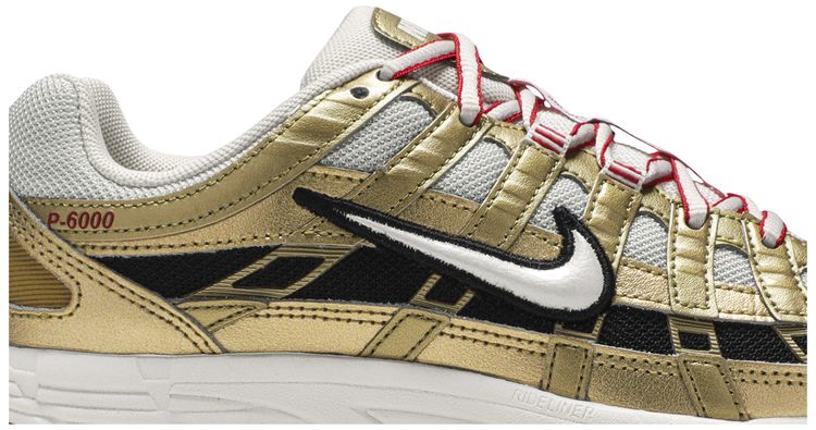 Wmns P 6000 Metallic Gold