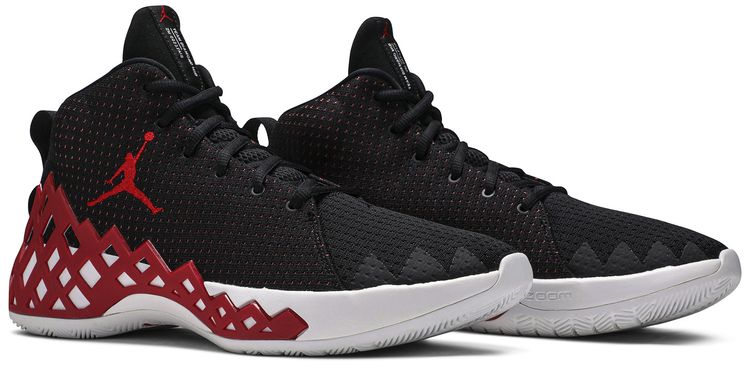 Air Jordan Jumpman Diamond Mid Black University Red