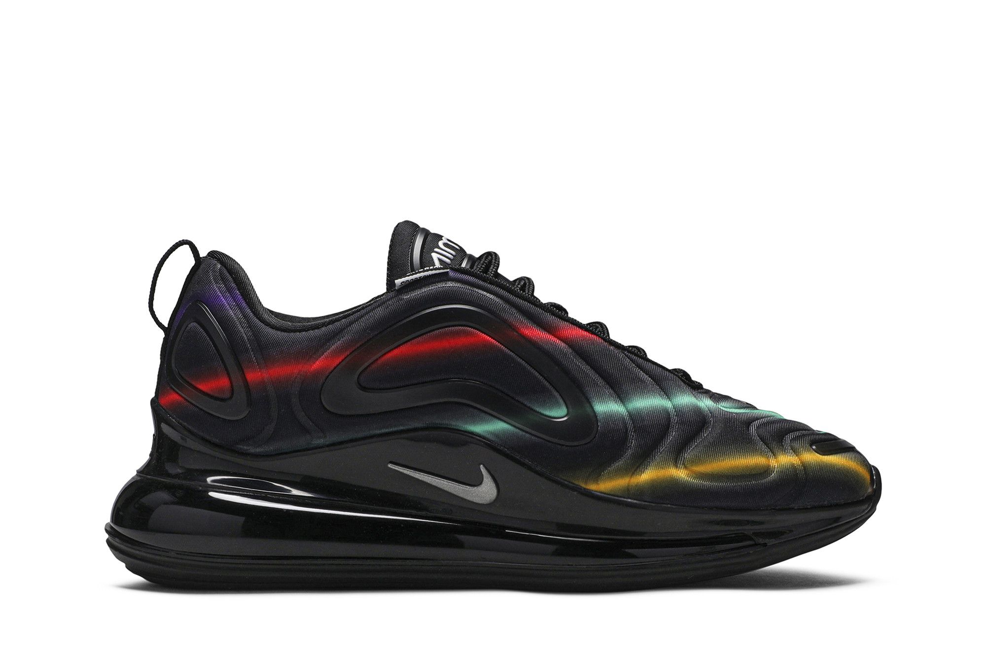 Nike air max 720 hot sale black/multi grade school boys' shoe