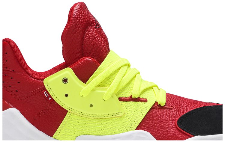 Adidas Harden Vol 4 DP Red Solar Yellow