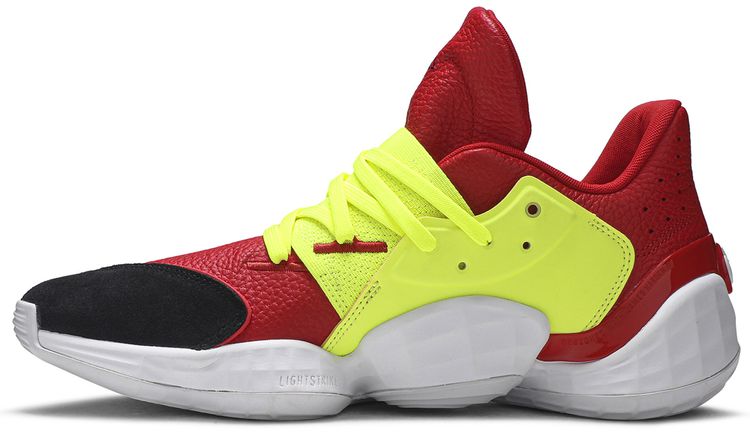 Adidas Harden Vol 4 DP Red Solar Yellow