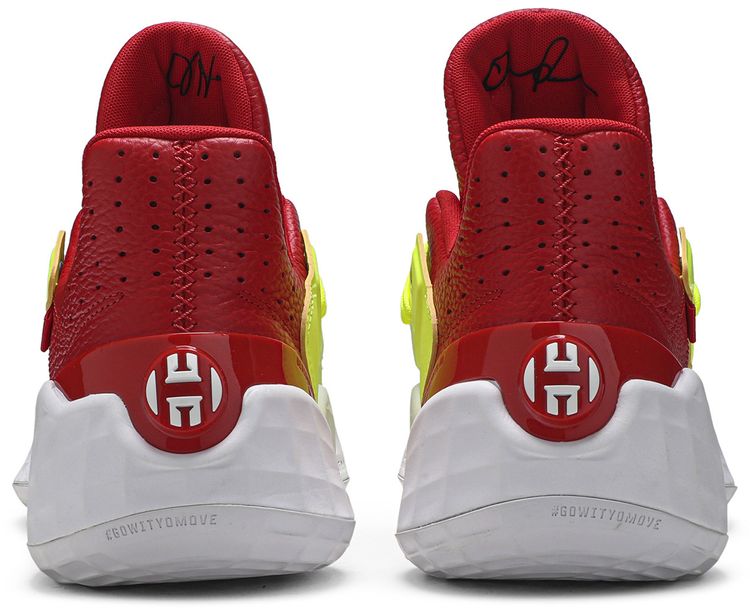 Adidas Harden Vol 4 DP Red Solar Yellow