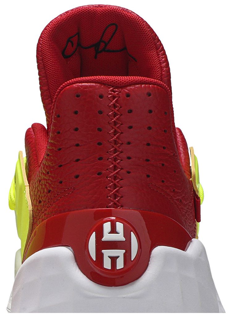 Adidas Harden Vol 4 DP Red Solar Yellow