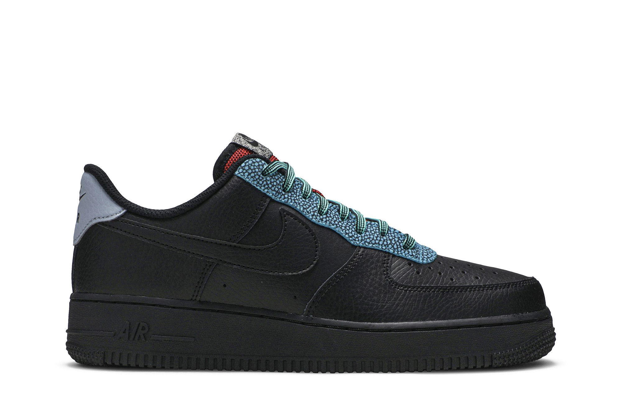 Size 10.0 Air Force 1 07 LV8 4 Black Obsidian Mist