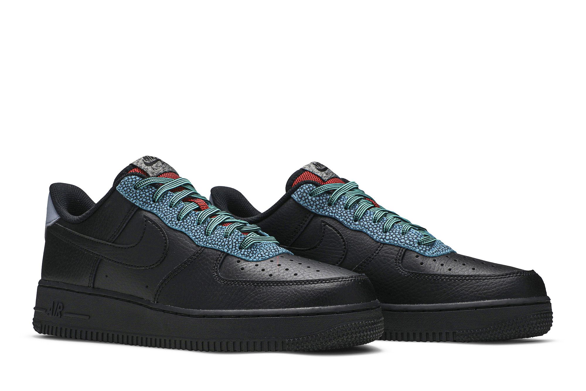 Size 10.0 Air Force 1 07 LV8 4 Black Obsidian Mist
