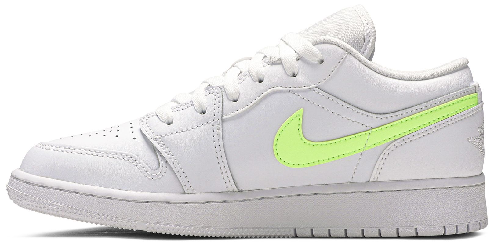 retro 1 low white neon