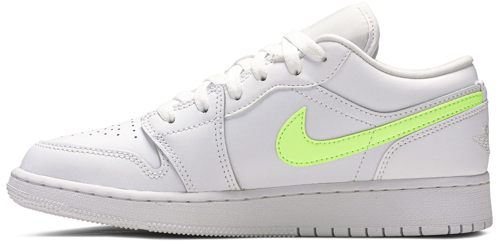 neon green jordan 1 low