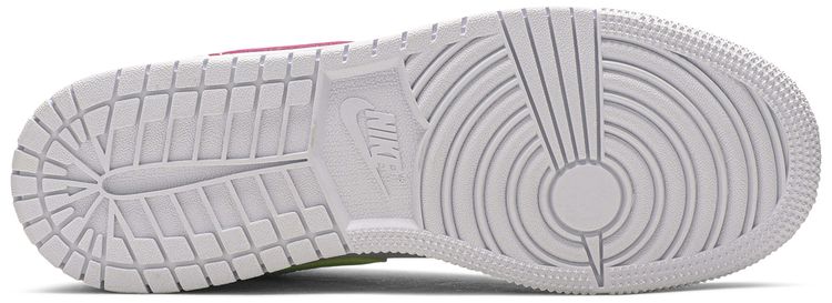 Air Jordan 1 Low GS White Neon