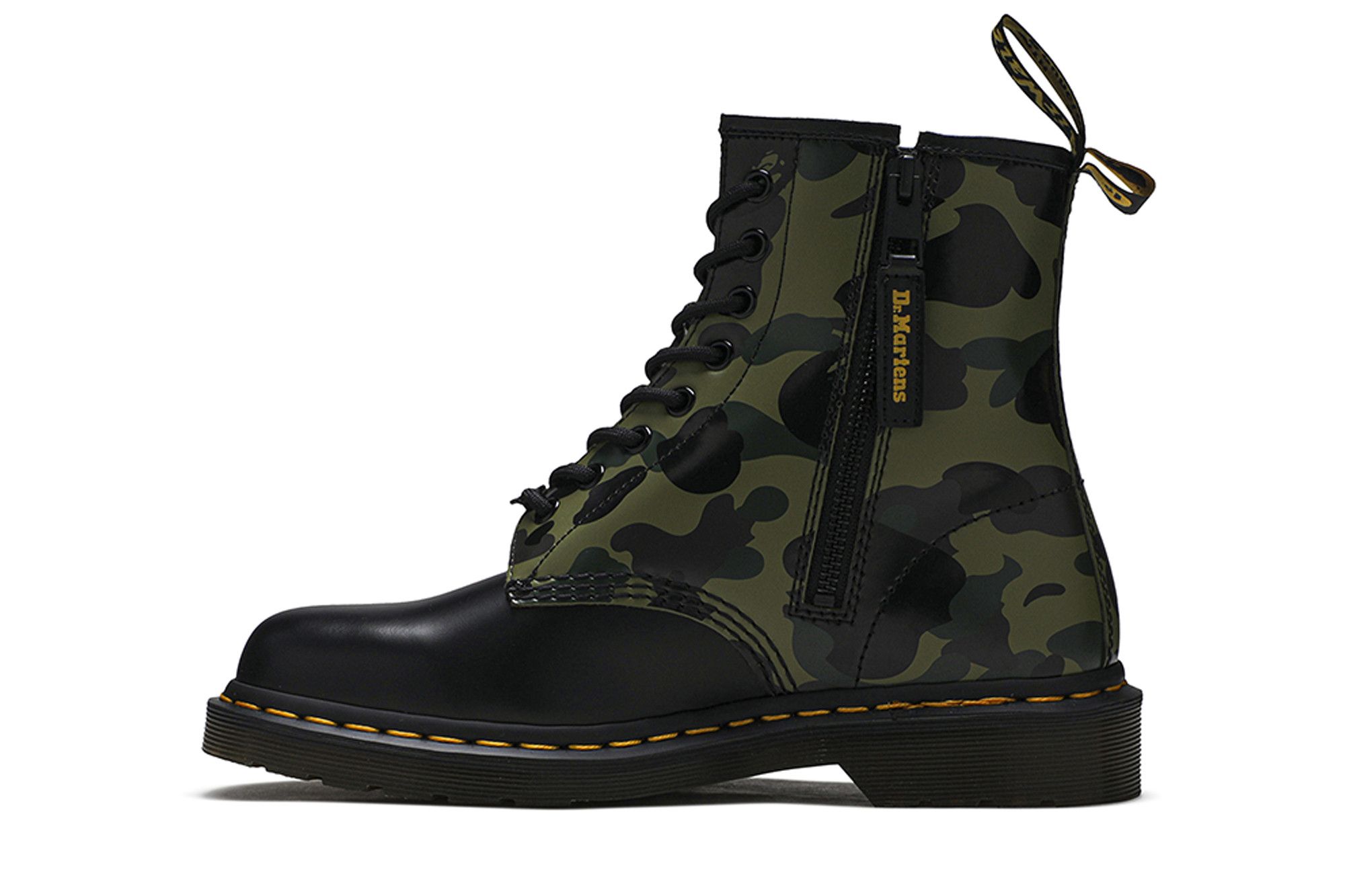 Buy A Bathing Ape x 1460 Zip Camo 25989271 GOAT CA