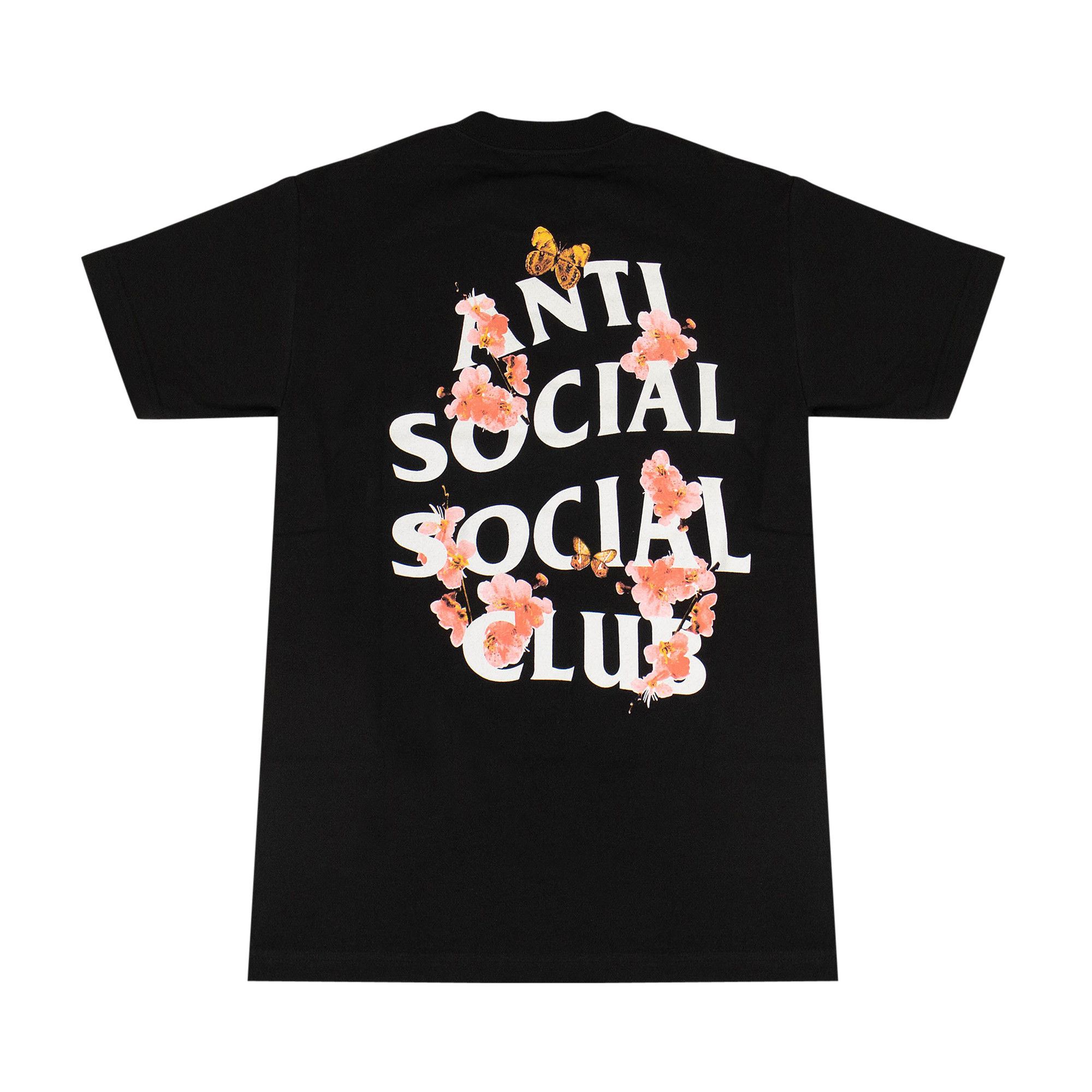 Size xs Anti Social Social Club Kkoch ASSC Short Sleeve T Shirt Black