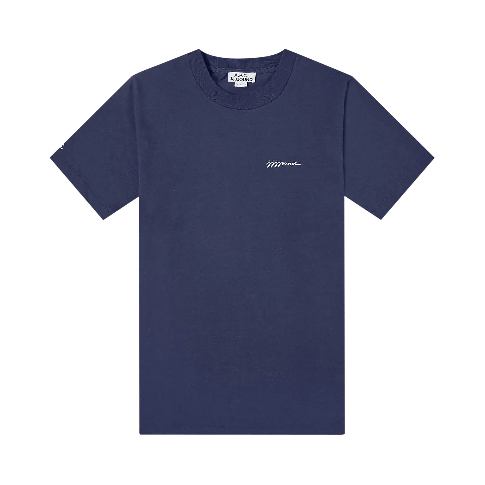 Tシャツ・カットソー A.P.C. DARK NAVY COTTON T-SHIRT アーペーセー A.P.C. Tシャツ 定番 半袖カットソー トップス
