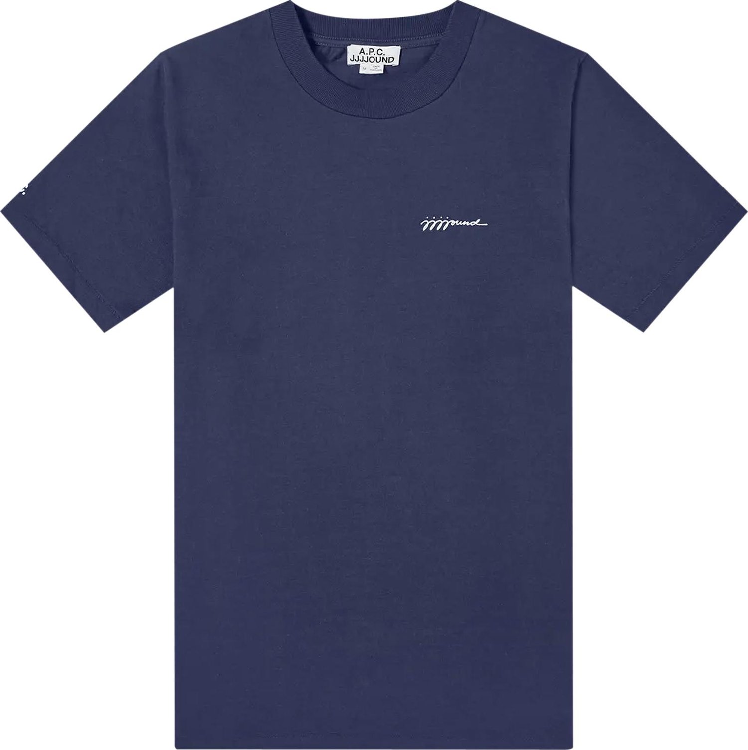 Buy A.P.C. x JJJJound Logo T-Shirt 'Dark Navy' - COEAV H26851 DARK | GOAT