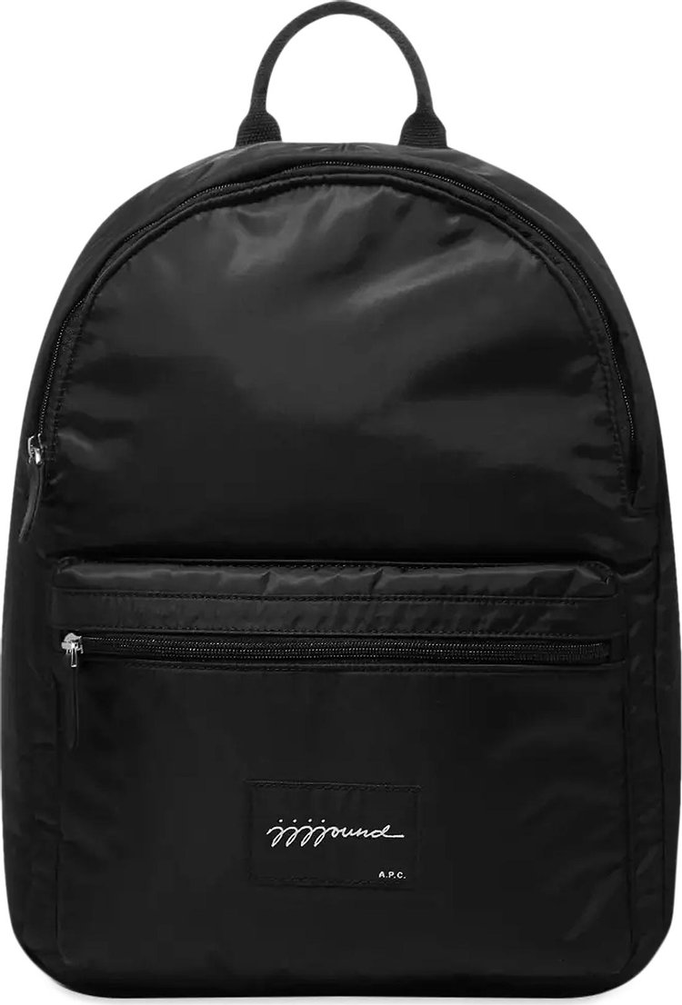 A.P.C. x JJJJound Logo Backpack 'Black'