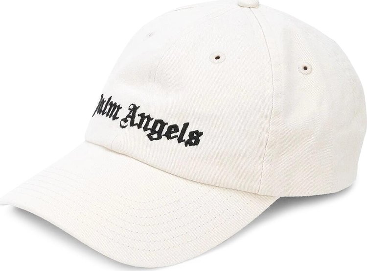 Palm Angels Classic Logo Cap White