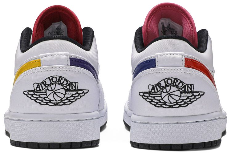 Air Jordan 1 Low Multi Color Swoosh