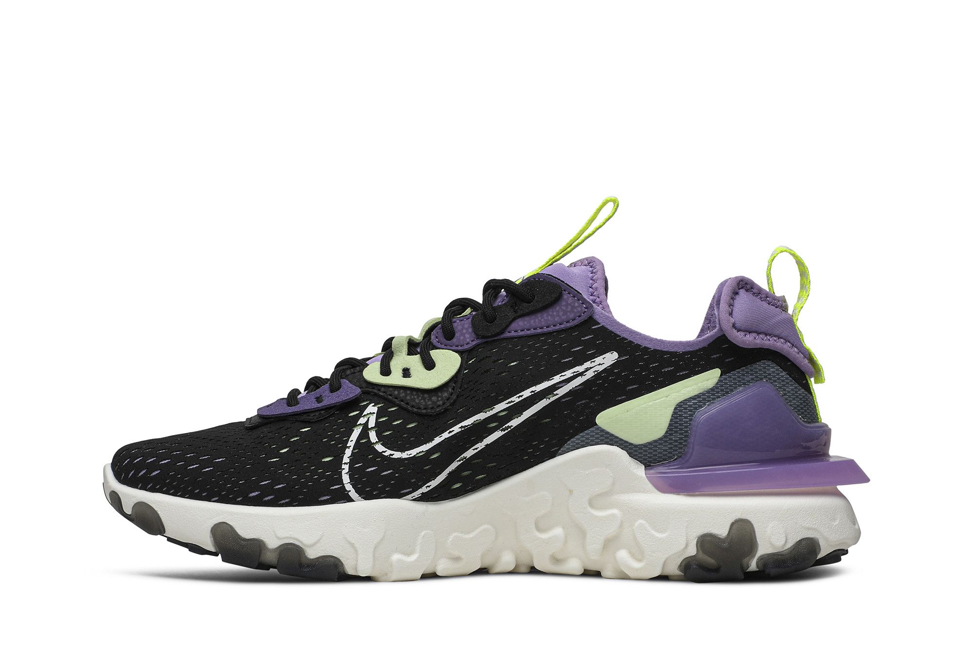 purple nike react