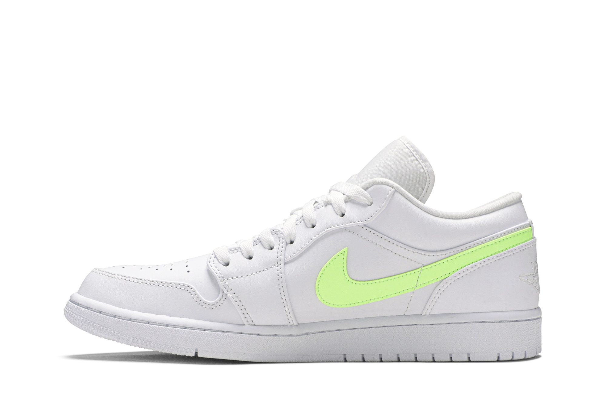 Nike air jordan 1 low white light aqua multicolor swoosh new arrivals
