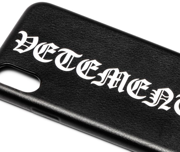 Vetements Vertical Logo iPhone Case XS Max Multicolor
