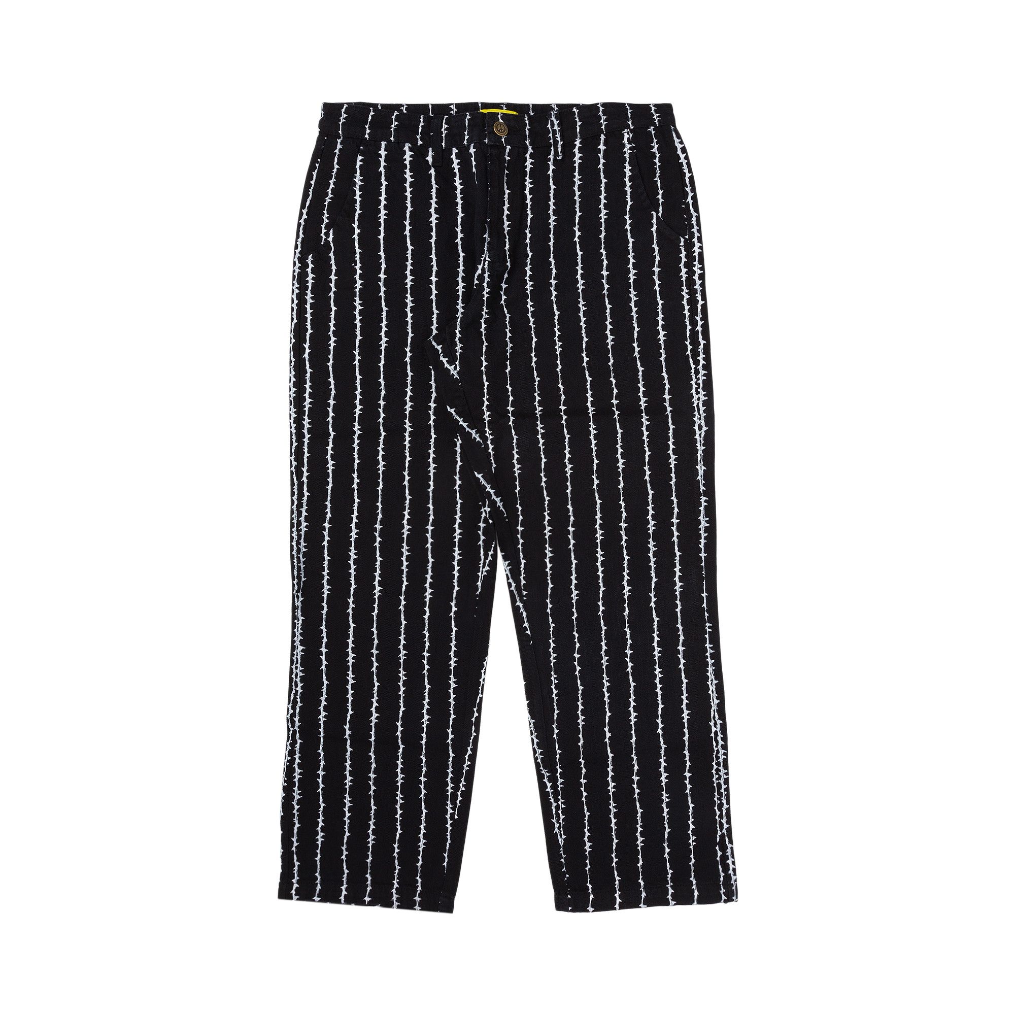 Buy Chinatown Market Thorns Trouser Pants 'Black / Grey
