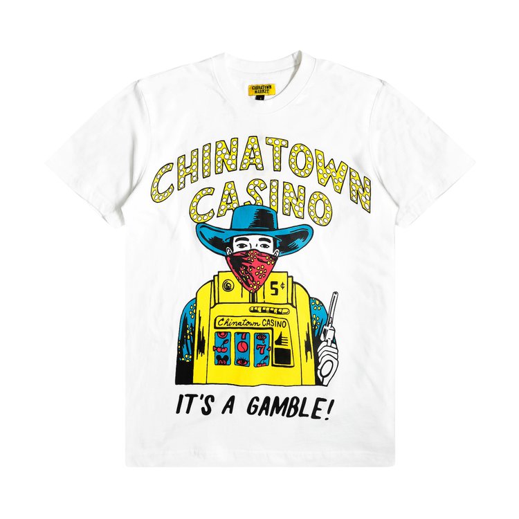 Chinatown Market Casino T-Shirt 'White'