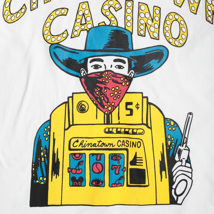 Chinatown Market Casino T Shirt White