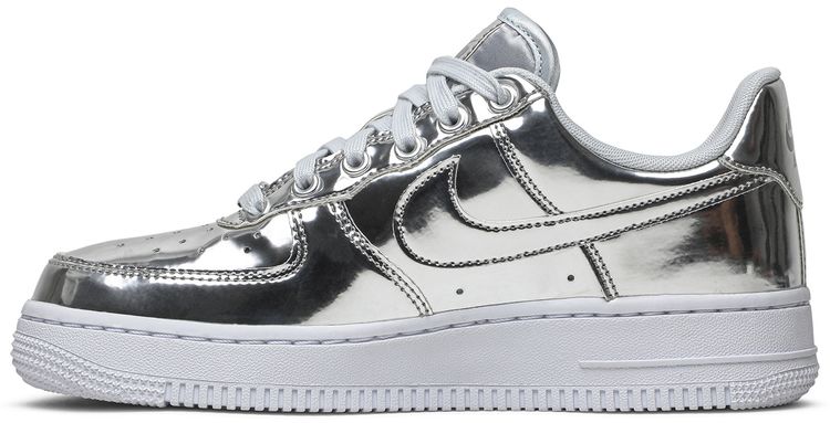 Nike Wmns Air Force 1 SP Liquid Metal   Chrome