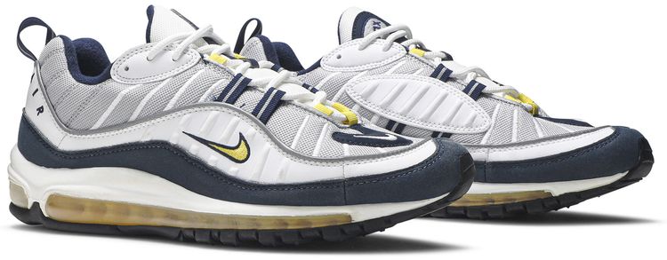 Nike Air Max 98 Yellow White Navy