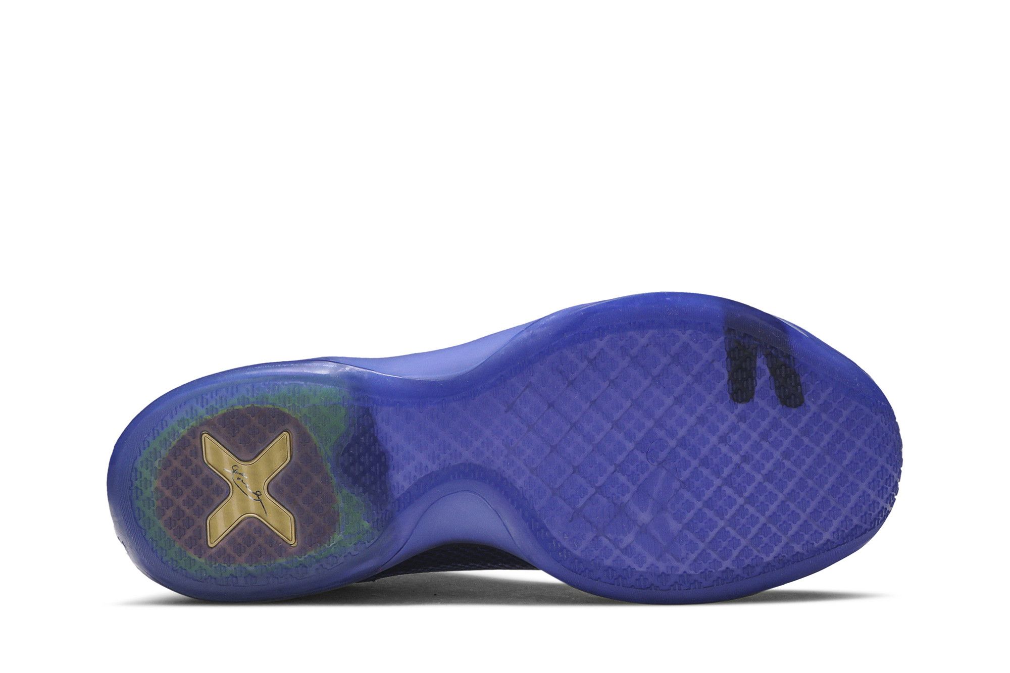 Nike kobe x 10 blackout purple top