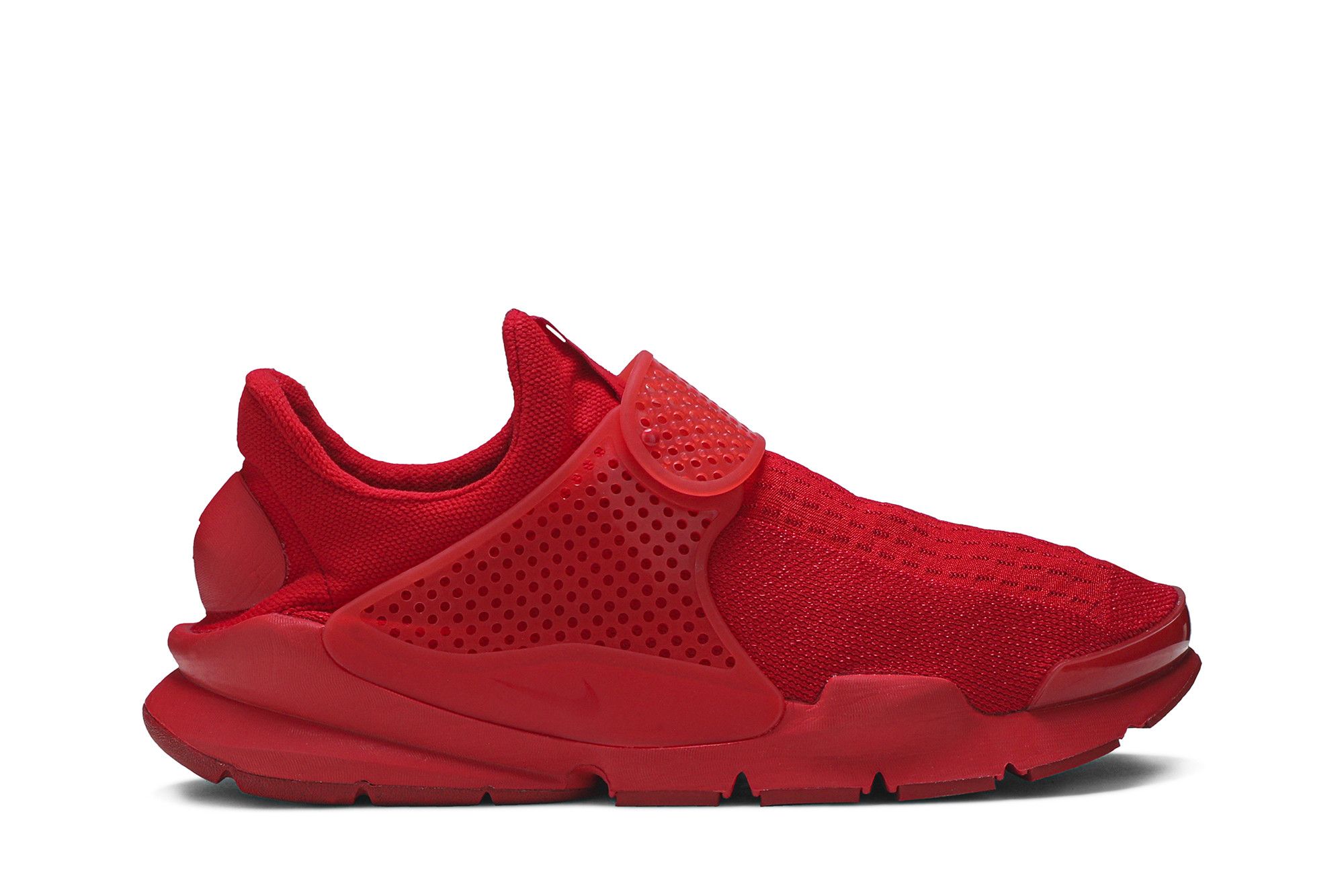 Nike sock dart all red top