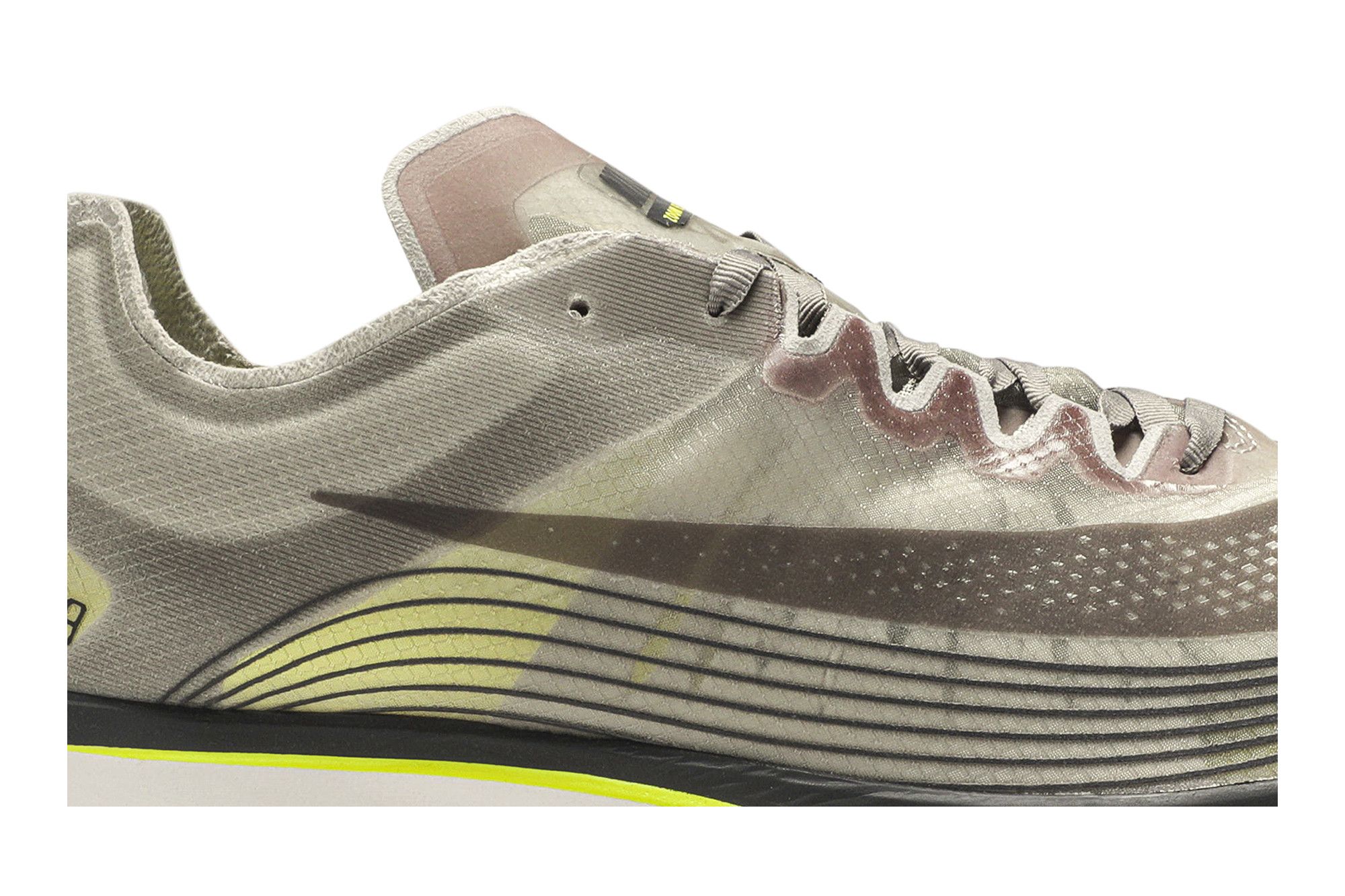 Nike men's zoom fly sp (sepia stone/sonic yellow) cheap