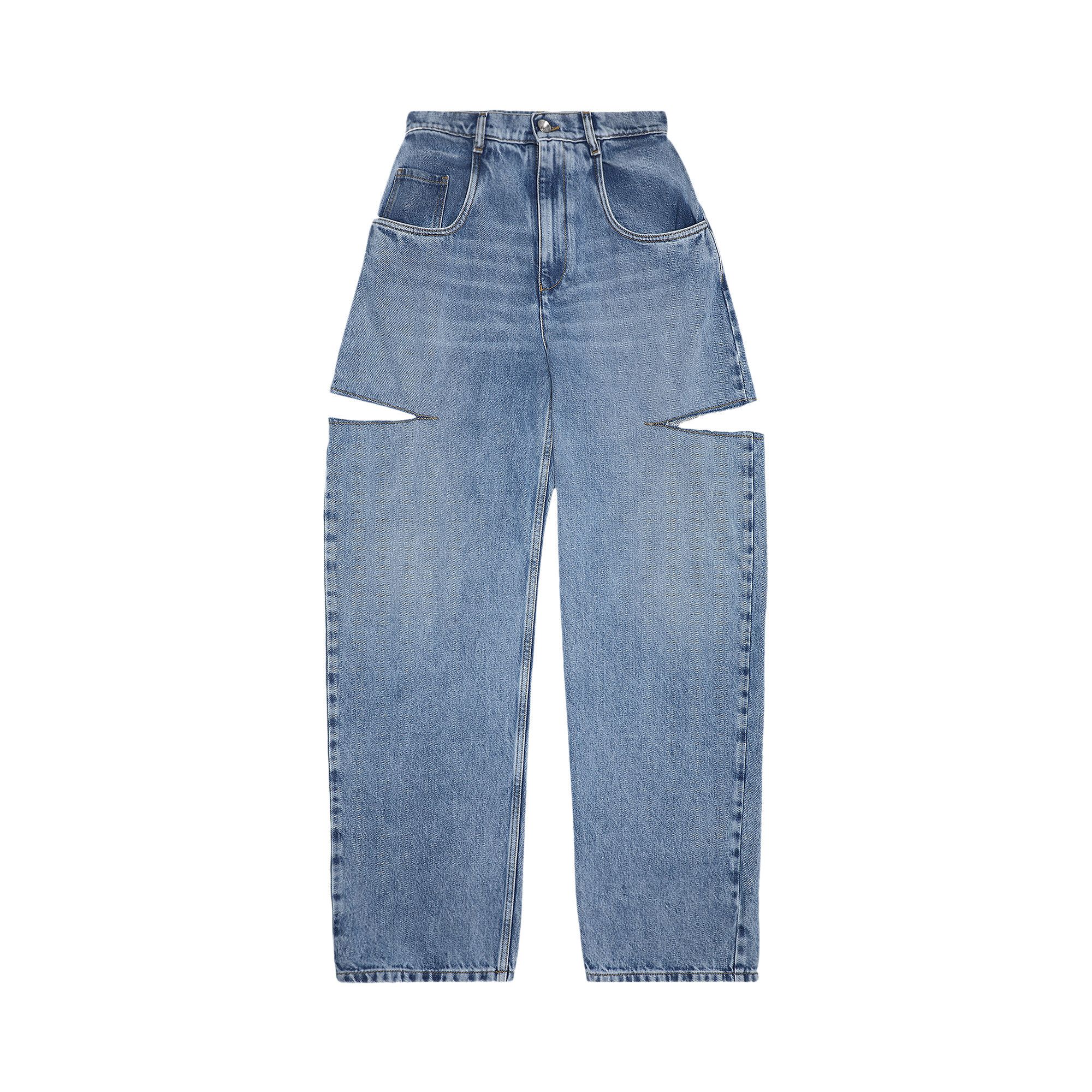 パンツ MAISON MARGIELA 5POCKETS CUTOUT DNIM Buy Maison Margiela Pants 5 Pockets - S51LA0051 S30513 470