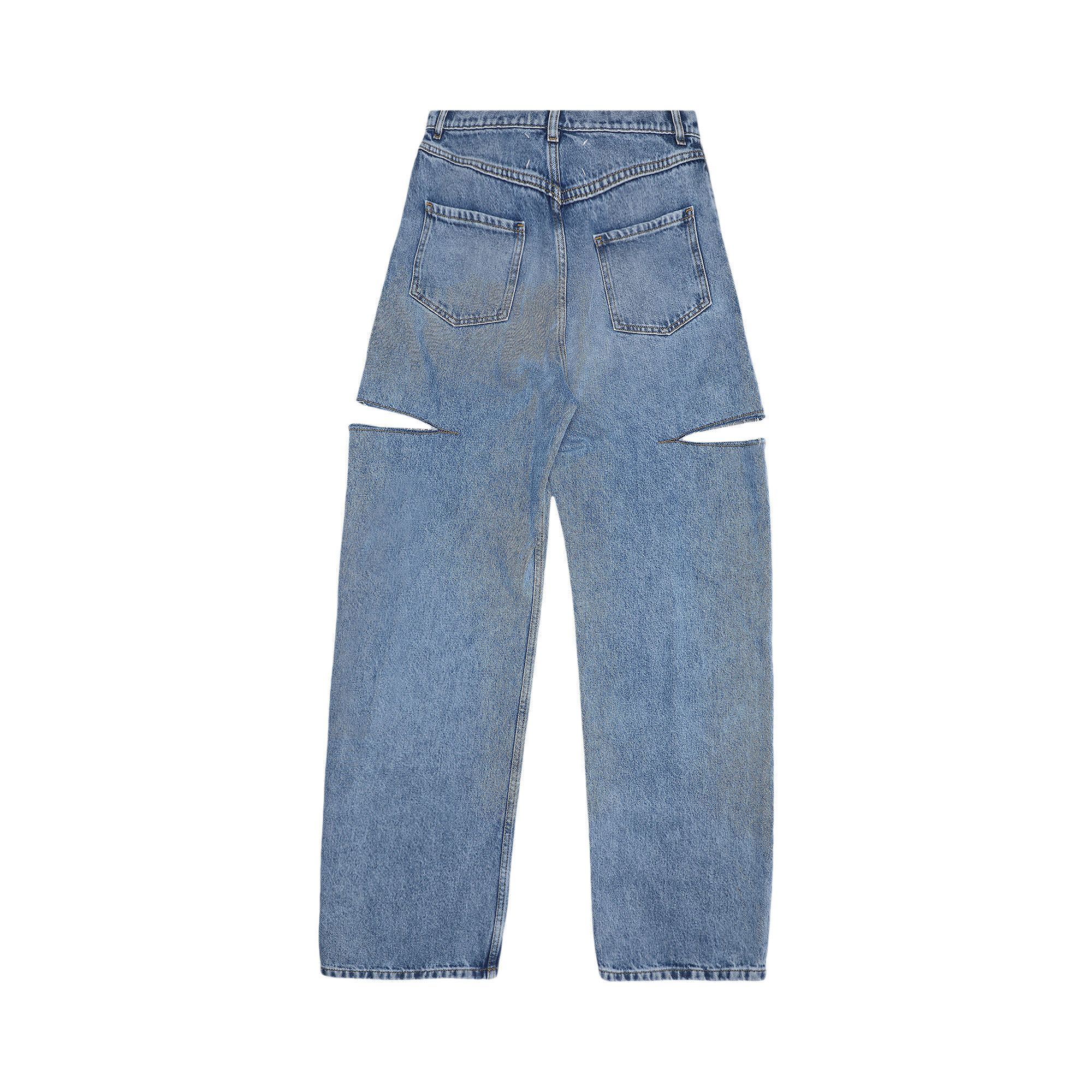 Maison Margiela 　S51LA0051 Maison Margiela Other 22SS Slash Detail Cut Out 38 Denim IDG