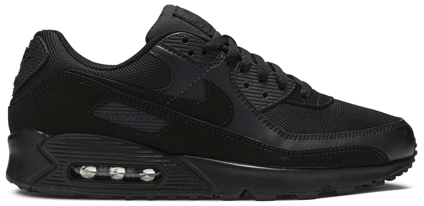 mens air max 90 triple black