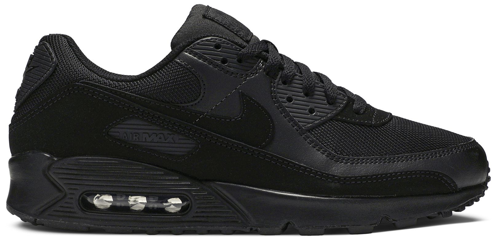 nike air max 90s triple black