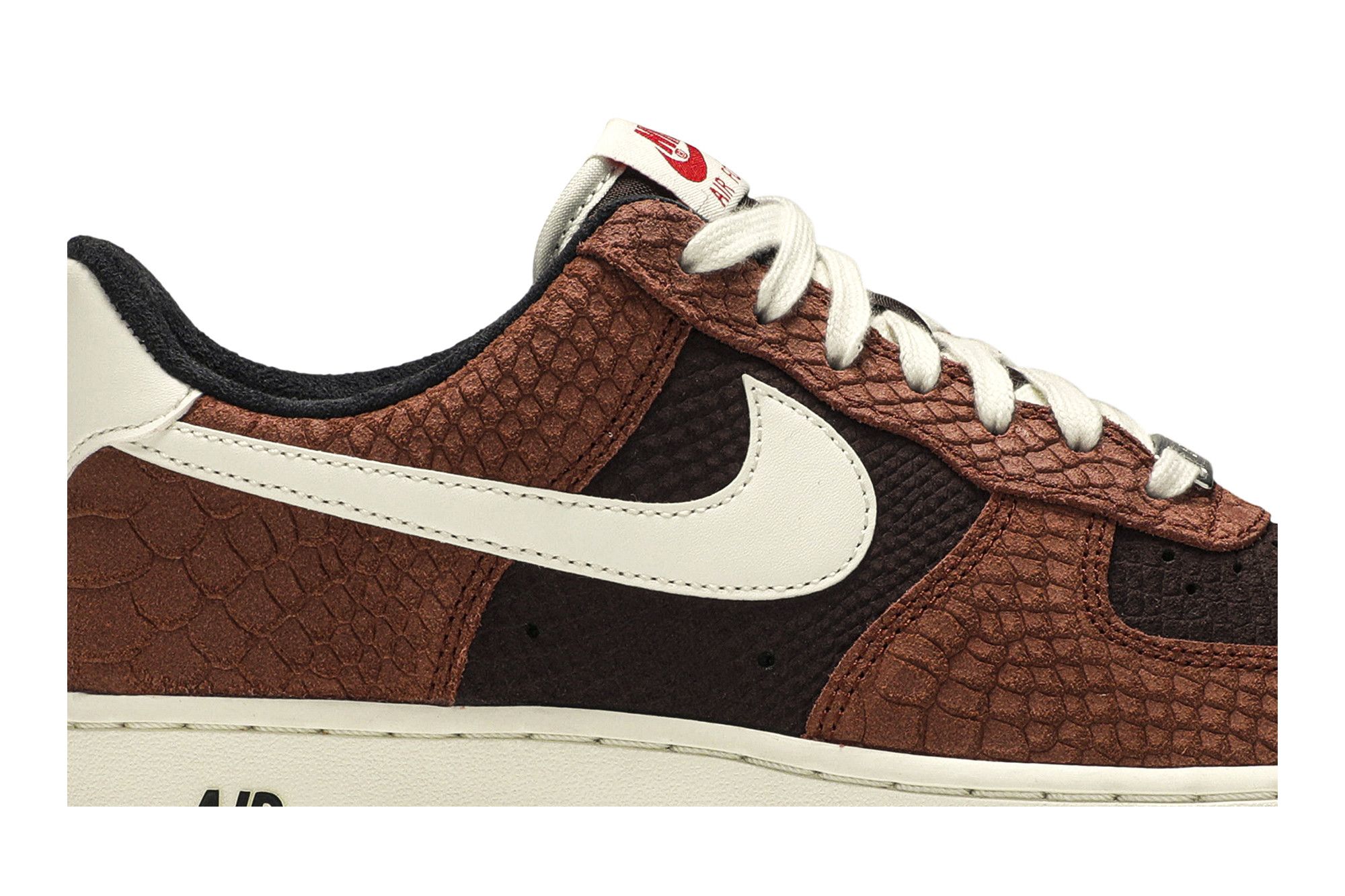 Buy Air Force 1 Low PRM Red Bark CV5567 200 GOAT