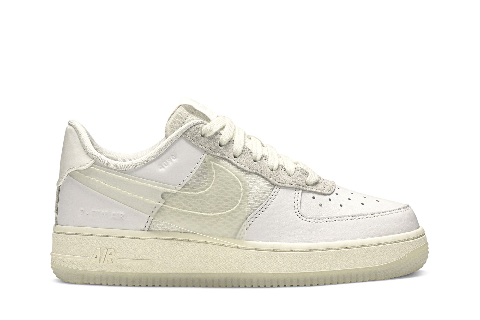 Air Force 1 Low Transparent Swoosh