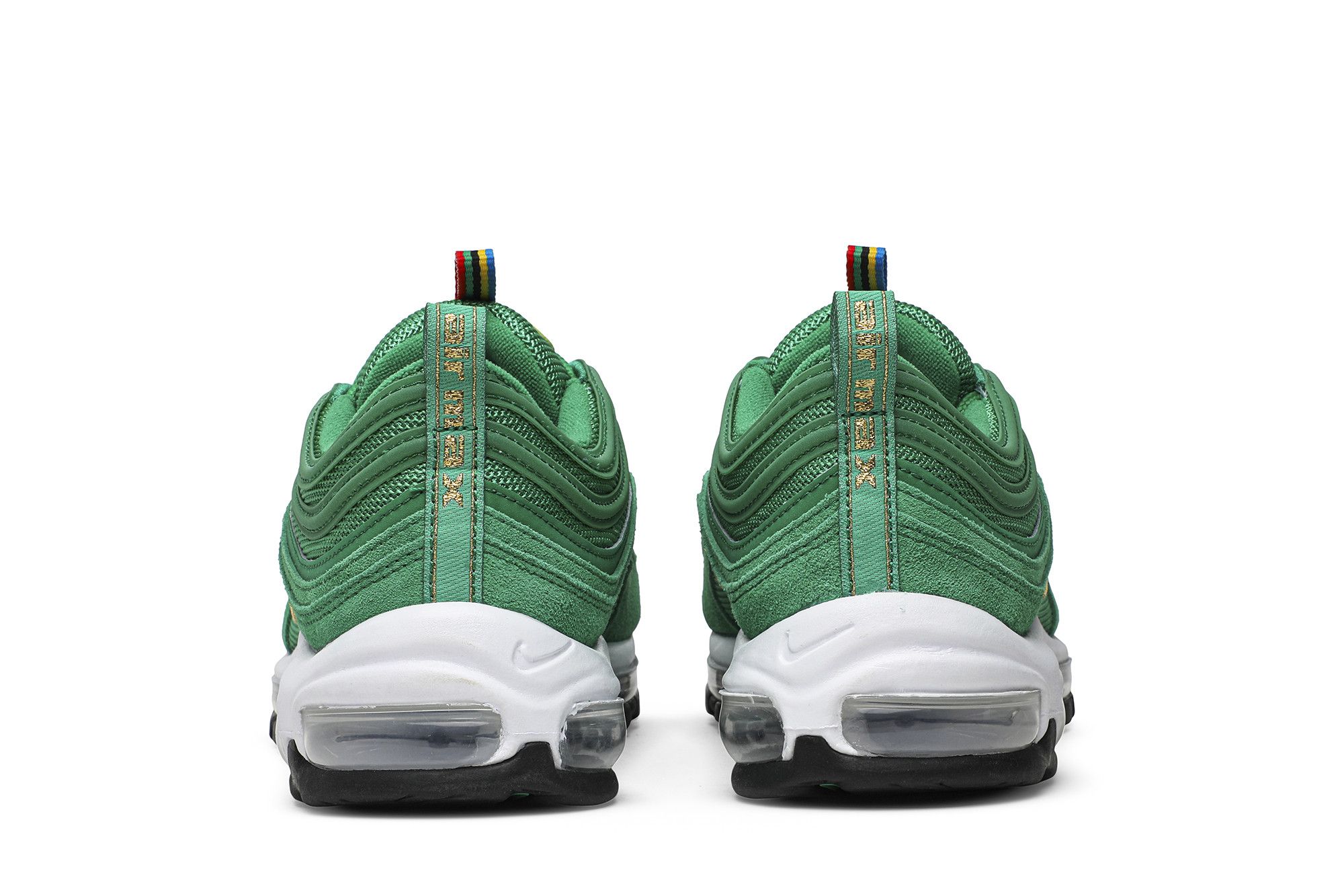 Blue and green air max 97 shop