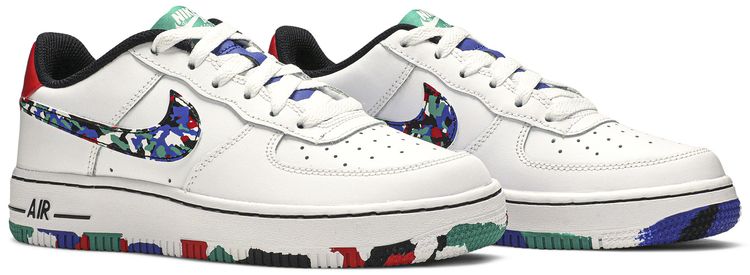 Nike Air Force 1 Low GS Crayon White Multi