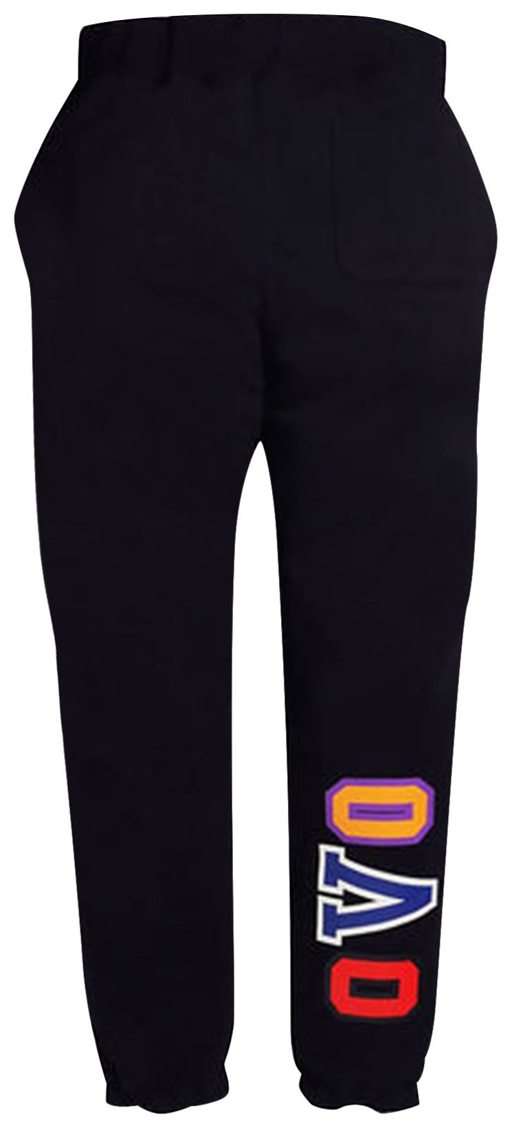 BAPE x OVO Woodland Camo Shark Sweat Pants Black