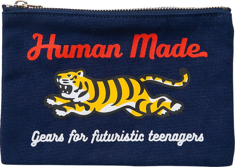 Human Made Bank Pouch Navy