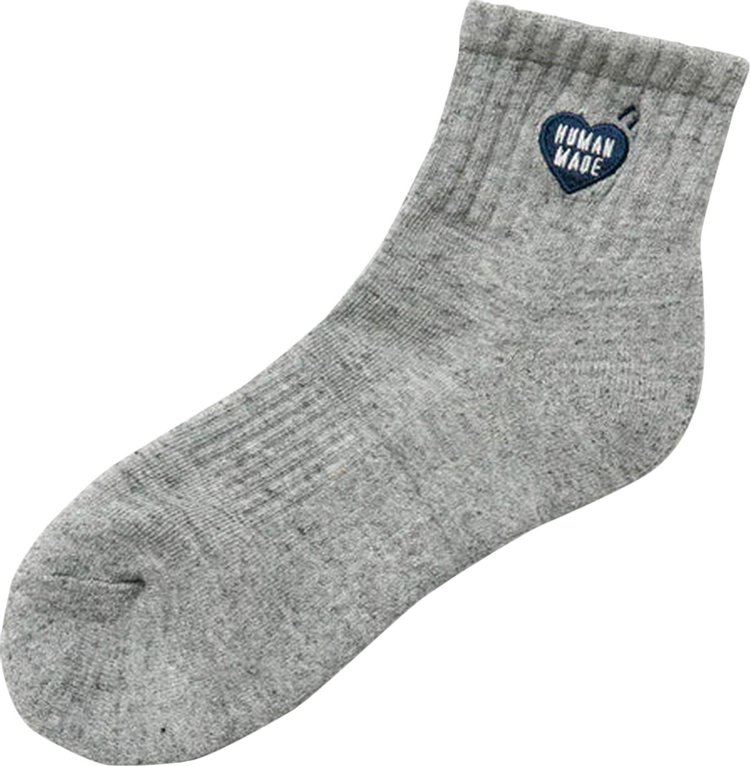Human Made Short Pile Socks 'Grey'