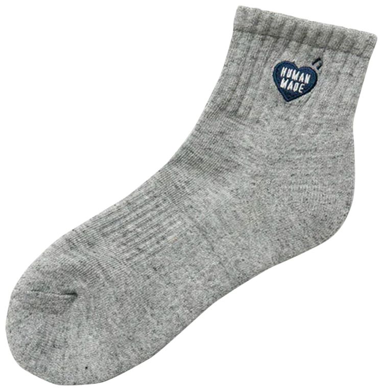 Human Made Short Pile Socks Grey
