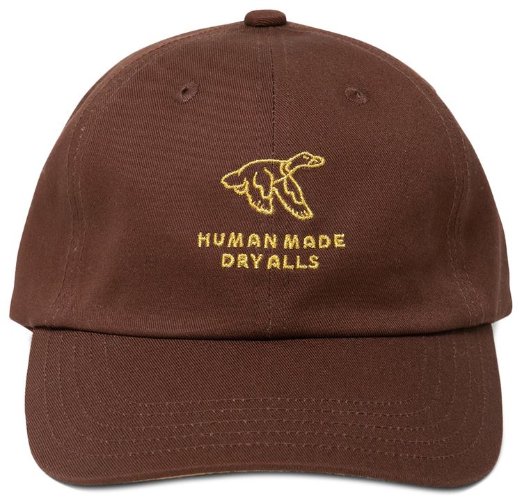 Human Made 6 Panel Twill Cap Brown