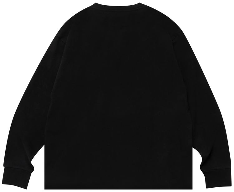 Human Made Heart Long Sleeve T Shirt Black